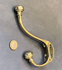 Brass Hat & Coat Hook, 4 matching available CH159