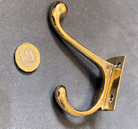 Brass Hat & Coat Hook CH172