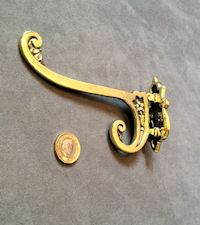 Brass Hat and Coat Hook CH730