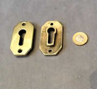 Brass Keyhole Surround, 2 available KC467