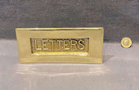 Brass Letter Flap LF343
