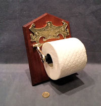 Brass Loo Roll Holder