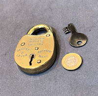 Brass Padlock PL86