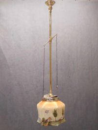 Brass Pendant Light Fitting HL385