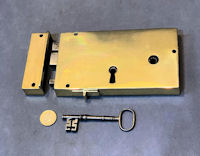 Brass Rim Lock RL1012