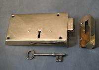 Brass Rim Lock RL427