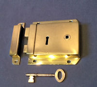 Brass Rim Lock RL667