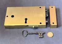 Brass Rim Lock RL954