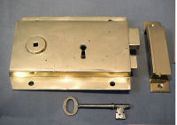 Brass Rim Lock