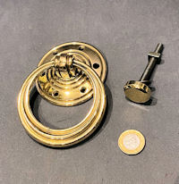 Brass Ring Door Knocker DK417