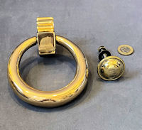 Brass Ring Door Knocker DK447