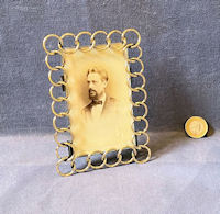 Brass Rings Photograph Frame