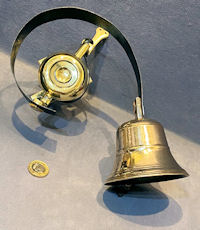 Brass Servants Intercom Bell IB352