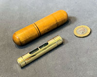 Brass Spirit Level in Case