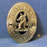 Brass Whitbread Plaque