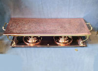 Brass and Copper Food Warmer