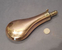 Brass and Copper Powder Flask