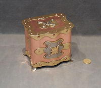 Brass and Copper Tea Caddy