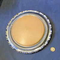 Breadboard on Silver Plated Base
