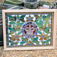 Butlers Crown Brewery Stained Glass Panel W477
