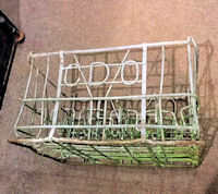 C D O Galvanised Milk Crate, several available  DP231