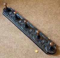 Carved Oak Coat Rack CR104