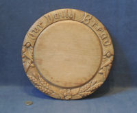 Carved Sycamore Breadboard