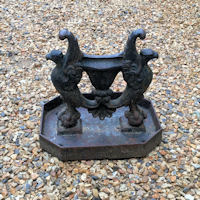 Cast Iron 'Gryphons' Bootscraper