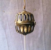 Cast Iron Hanging String Ball Holder