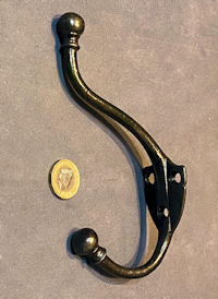 Cast Iron Hat & Coat Hook, 4 matching available CH127