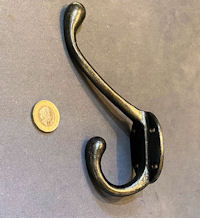 Cast Iron Hat & Coat Hook, 2 available CH155
