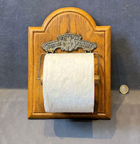 Cast Iron Loo Roll Holder LR49