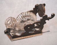 Cast Iron Snail Inkwell