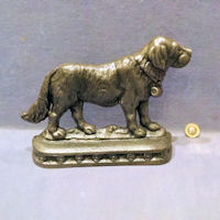 Cast Iron St Bernard Mantel Ornament MO64