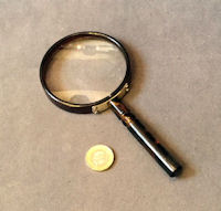 Celluloid Framed Magnifying Glass MG18
