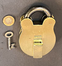 Chubb Brass Padlock PL85