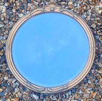 Circular Bevelled Wall Mirror M224