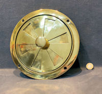Circular Brass Adjustable Air Vent AV22