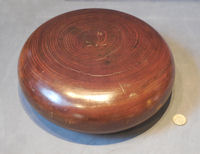 Circular Slab of Lignum Vitae