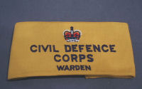 Civil Defence Warden Armband, 5 available  M43