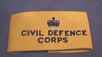 Civil Defence Corps Armband, 6 available M46