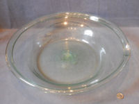 Clear Glass Cream Setting Pan