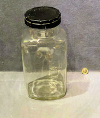 Clear Glass Shop Sweet Jar SJ21