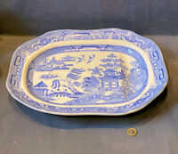 Copeland Blue on White Meat Platter P120