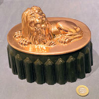 Copper & Tin Lion Jelly Mould JM408