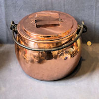 Copper Cookpot with Lid CP128