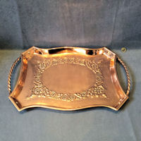 Copper Drinks Tray T147