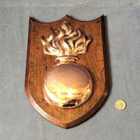 Copper Grenade Plaque