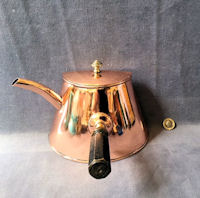 Copper Half Kettle for Grate Mounting