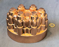 Copper Jelly Mould JM415